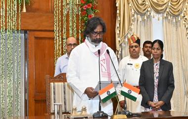 Hemant Soren Oath: జార్ఖండ్ 14వ సీఎంగా హేమంత్ సోరేన్, సాయంత్రం ప్రమాణస్వీకార కార్యక్రమం..హాజరుకానున్న ఇండియా కూటమి నేతలు