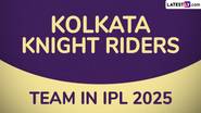 Kolkata Knight Riders Team in IPL 2025: డిఫెండింగ్ ఛాంపియన్‌ కోలకతా నైట్ రైడర్స్ పూర్తి ఐపీఎల్ జట్టు ఇదిగో, వెంకటేష్ అయ్యర్, క్వింటన్ డి కాక్ వంటి హేమాహేమీలతో..