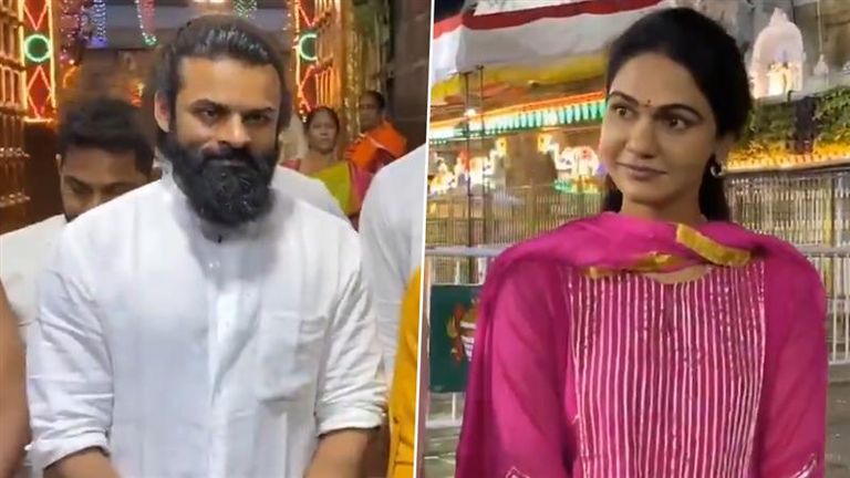 TTD: తిరుమల శ్రీవారిని దర్శించుకున్న హీరో సాయి దుర్గ తేజ్, అల్లు అర్జున్ భార్య స్నేహరెడ్డి, సుప్రభాత సేవలో శ్రీవారి దర్శనం...వీడియో