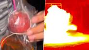 Karnataka: Student Bursts Petrol Bomb For Social Media Reel During Diwali Celebration in Hassan, Booked After Video Goes Viral  Hassan, Petrol bomb, Trending Video, Viral Video  Karnataka: వీడియో ఇదిగో, సోషల్ మీడియా రీల్స్ కోసం పెట్రోల్ బాంబు పేల్చిన స్టూడెంట్, సమీపంలోని పెట్రోల్ బంక్ కు మంటలు అంటుకోకపోవడంతో..