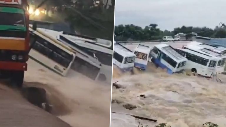 Cyclone Fengal: ఫెంగల్ తుపాను దెబ్బకి కార్లు ఎలా కొట్టుకుపోతున్నాయో వీడియోలో చూడండి, తమిళనాడును వణికిస్తున్న సైక్లోన్