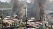 Hyderabad Fire: వీడియో ఇదిగో, మాదాపూర్‌లో భారీ అగ్నిప్రమాదం, కృష్ణ కిచెన్ రెస్టారెంట్‌లో ఒక్కసారిగా ఎగసిన మంటలు