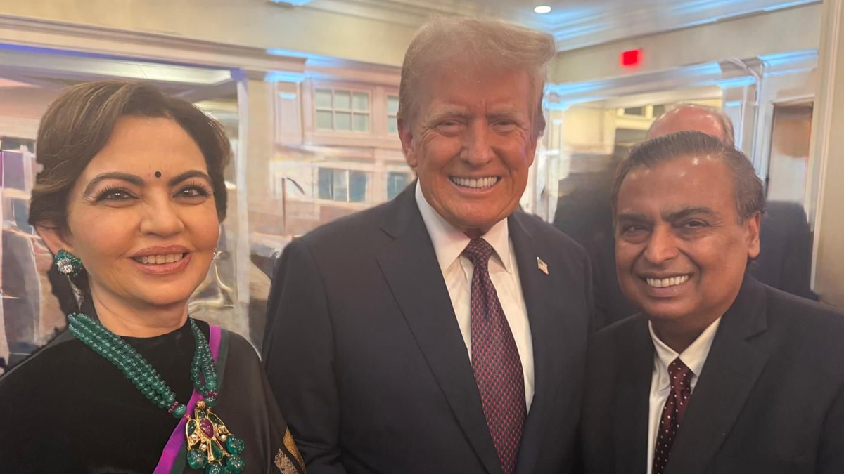 Mukesh and Nita Ambani Photo with Trump: డోనాల్డ్‌ ట్రంప్‌తో ముఖేష్‌ అంబానీ ఫ్యామిలీ ఫోటో, ప్రమాణస్వీకారం కోసం వాషింగ్టన్‌లో సందడి చేస్తున్న ప్రముఖులు