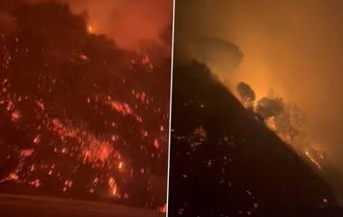 Los Angeles Wildfire: వీడియోలు ఇవిగో, మంటల్లో కాలిబూడిదపోతున్న హాలీవుడ్ న‌టులు భవనాలు, అగ్నికి మాడిమసైపోతున్న లాస్ ఏంజిల్స్‌