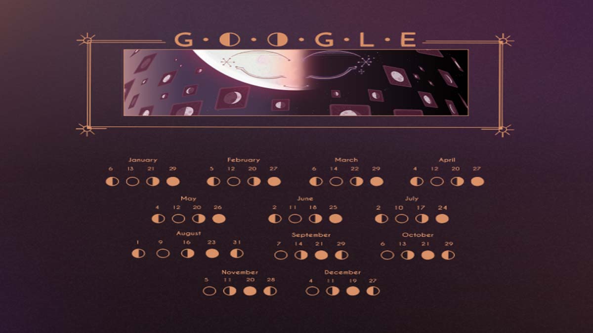  Google Doodle Celebrates Half Moon