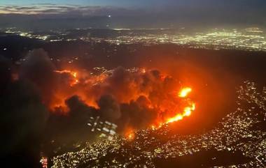 California Wildfire: వీడియోలు ఇవిగో, మంటల్లో తగలబడుతున్న హాలీవుడ్ స్టార్స్ ఇళ్లు, లాస్ ఏంజిల్స్‌లోని ది సాలిసడ్స్ ప్రాంతాన్ని చుట్టుముట్టిన మంటలు