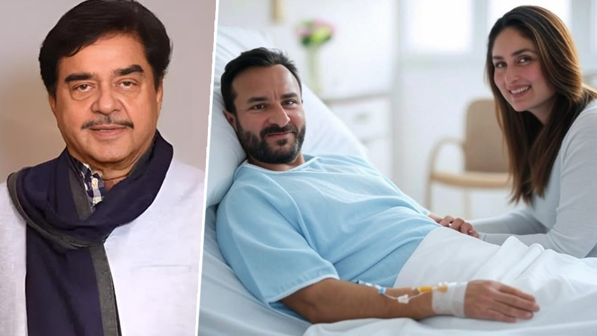 'Shatrughan Sinha on Saif Ali Khan Health': సైఫ్ అలీ ఖాన్‌పై దాడి బాధాకరం..త్వరగా కోలుకోవాలన్న నటుడు శత్రుఘ్న సిన్హా..AI ఫోటో షేర్ చేసిన బాలీవుడు నటుడు