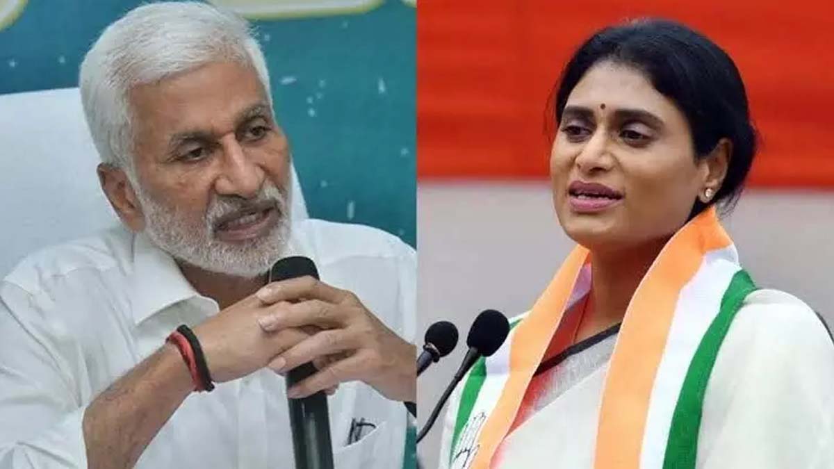 Vijayasai Reddy: వైఎస్ షర్మిలతో విజయసాయిరెడ్డి భేటీ.. మూడు గంటలపాటు చర్చ.. అసలేం జరుగుతుంది??