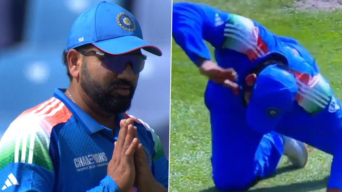 Rohit Sharma Apologises to  Axar Patel: వీడియో ఇదిగో, క్యాచ్ వదిలేసినందుకు అక్షర్ పటేల్‌కు సారీ చెప్పిన రోహిత్ శర్మ, ఈజీ క్యాచ్ డ్రాప్‌తో హ్యాట్రిక్ మిస్ చేసుకున్న భారత బౌలర్