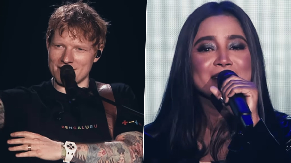 Ed Sheeran Surprise With Devara Song: దేవర సినిమాలోని 'చుట్టమల్లే' పాట పాడి ఆశ్చర్యంలో ముంచెత్తిన బ్రిటిష్ సింగర్ ఎడ్ షీరన్ (వీడియో)