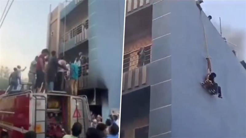 Fire Accident in Puppalguda: పుప్పాలగూడలో భారీ అగ్నిప్రమాదం, ముగ్గురు మృతి, కిరాణషాపులో షార్ట్‌ సర్కూట్‌తో మూడంతస్తుల బిల్డింగ్‌కు వ్యాపించిన మంటలు