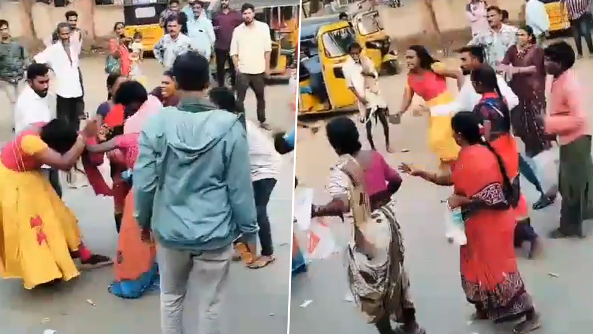 Women Fight Over Seat in Bus: వీడియో ఇదిగో, ఆర్టీసీ బస్సులో సీటు కోసం జుట్టు పట్టుకొని కొట్టుకున్న మహిళలు, కాళేశ్వరం బస్టాండ్‌ నుండి హన్మకొండకు వెళ్ళే ఆర్టీసీ బస్సులో ఘటన