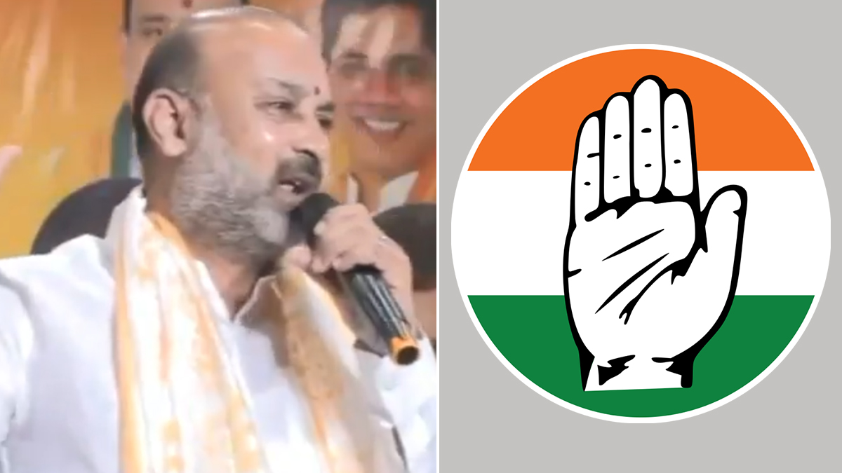 Bandi Sanjay Slams Congress: అసలు కాంగ్రెస్ పార్టీ నాయకులు హిందువులేనా? వారిలో ప్రవహిస్తుంది హిందూ రక్తమేనా? సంచలన వ్యాఖ్యలు చేసిన కేంద్ర మంత్రి బండి సంజయ్