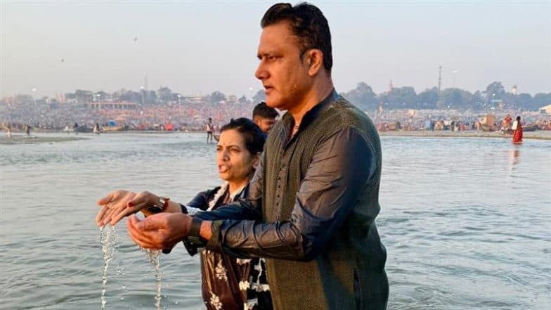 Anil Kumble Visits Maha Kumbh: ప్రయాగరాజ్ మ‌హాకుంభ్‌లో పుణ్య స్నానం చేసిన క్రికెట‌ర్ అనిల్ కుంబ్లే దంప‌తులు, భక్తులతో కిక్కిరిసిపోయిన త్రివేణి సంగమం