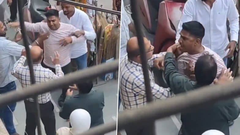 Mumbai: దారుణం, ఫుట్‌పాత్‌పై వాహనం ఎందుకు నడుపుతున్నావని ప్రశ్నించిన పాదాచారిని విచక్షణారహితంగా కొట్టిన బైకర్, వీడియో ఇదిగో..