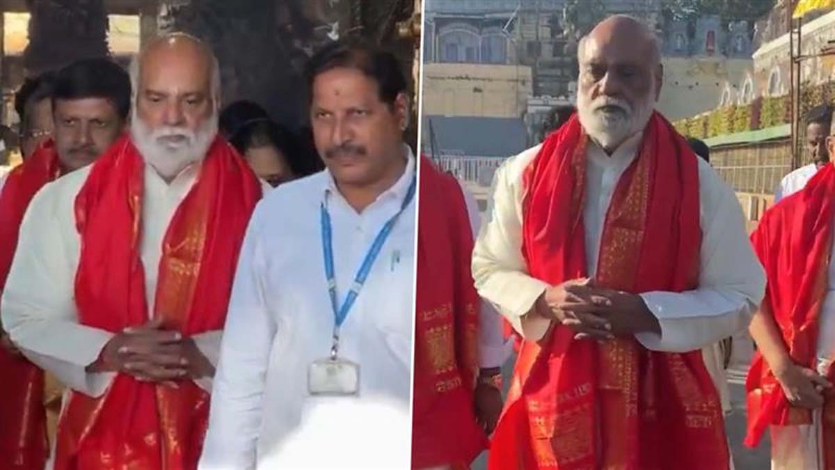 TTD: తిరుమల శ్రీవారిని దర్శించుకున్న దర్శకేంద్రుడు రాఘవేంద్ర రావు..వీఐపీ విరామ సమయంలో శ్రీవారి దర్శనం, వీడియో ఇదిగో