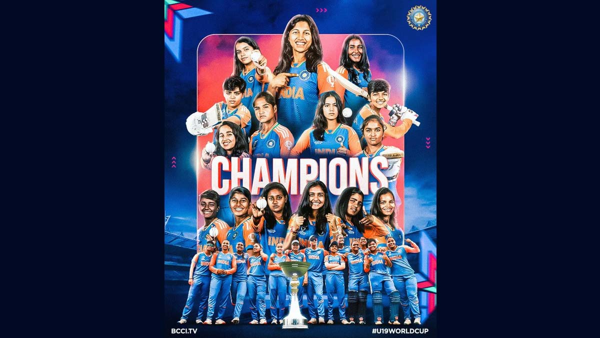 Women's U19 T20 World Cup: అండర్ -19 మహిళల టీ20 విజేత భారత్.. ఫైనల్లో దక్షిణాఫ్రికాను ఓడించిన భారత్, తెలుగమ్మాయి గొంగడి త్రిష ఆల్‌రౌండ్ షో