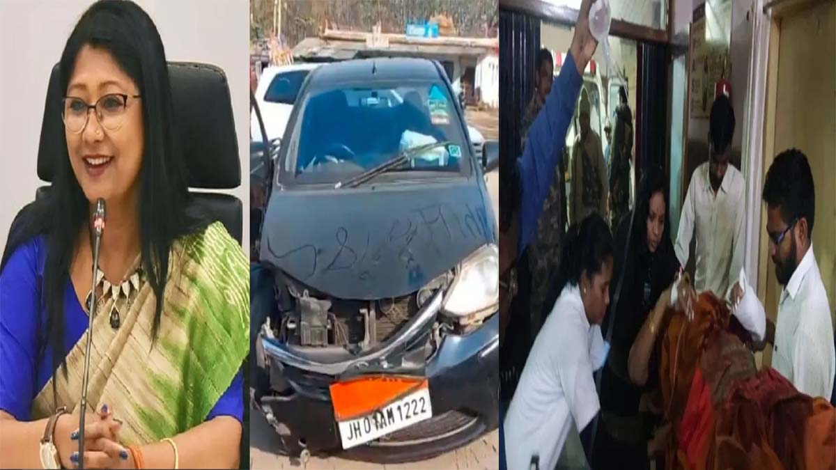 JMM MP Mahua Maji Injured: రోడ్డు ప్రమాదంలో ఎంపీ మహువాకు తప్పిన ప్రమాదం.. కుంభమేళాకు తిరిగి వస్తు ట్రక్కును ఢీ కొట్టిన కారు, స్వల్ప గాయాలతో బయటపడ్డ జేఎంఎం ఎంపీ