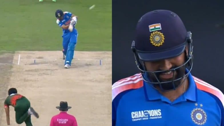 Shubman Gill Six Video: వీడియో ఇదిగో, గిల్ కొట్టిన సిక్స్ దెబ్బకు ఒక్కసారిగా షాకైన రోహిత్ శర్మ, ఇదేం షాట్ అంటూ వెరైటీ ఎక్స్‌ప్రెషన్