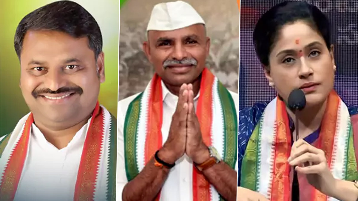 Congress MLC Candidates: మరోసారి చట్టసభల్లోకి రాములమ్మ, ఎట్టకేలకు అద్దంకి దయాకర్‌కు ఎమ్మెల్సీ సీటు, ముగ్గురు అభ్యర్ధుల్ని ప్రకటించిన కాంగ్రెస్ పార్టీ