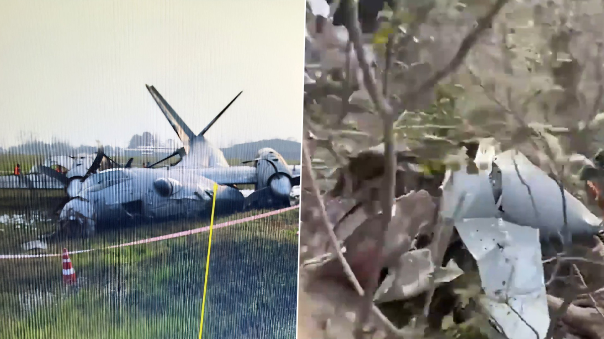 IAF AN-32 Plane ‘Incident’ in West Bengal: ఇండియన్‌ ఎయిర్‌ఫోర్స్‌ విమానాలకు వరుస ప్రమాదాలు! హర్యానా, బెంగాల్‌లో కూలిన శక్షణ విమానాలు
