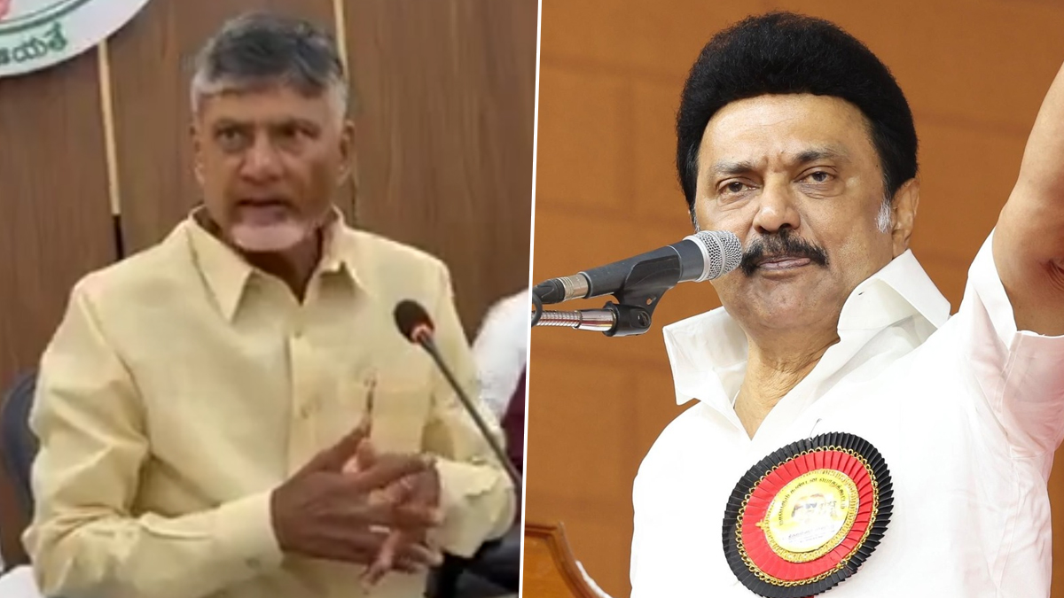 CM Chandrababu on Hindi Language: హిందీ భాష నేర్చుకుంటే తప్పేంటి ? సీఎం స్టాలిన్‌పై విమర్శలు ఎక్కుపెట్టిన ఏపీ సీఎం చంద్రబాబు, వీడియో ఇదిగో..