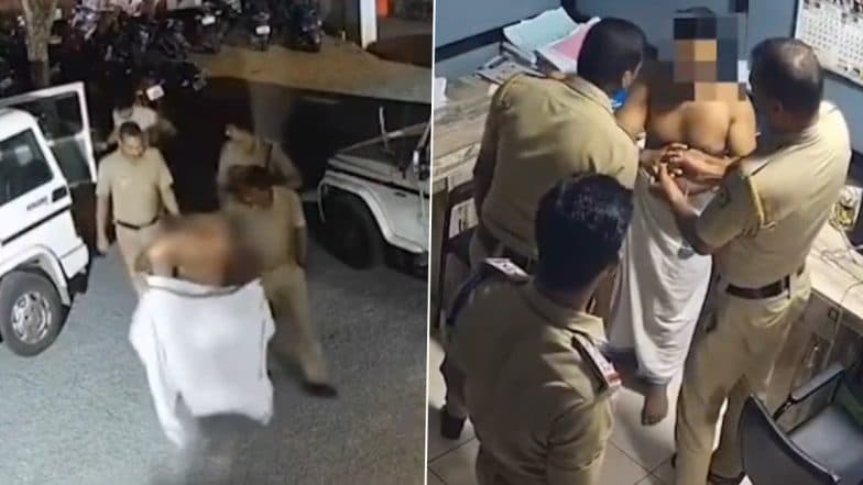 Kerala: పోలీస్ స్టేషన్‌లో కాంగ్రెస్ నేతను చితకబాదుతున్న పోలీసులు, షాకింగ్ వీడియోని షేర్ చేసిన శశి థరూర్, ఘటనపై చర్యలు తీసుకోవాలని డిమాండ్..