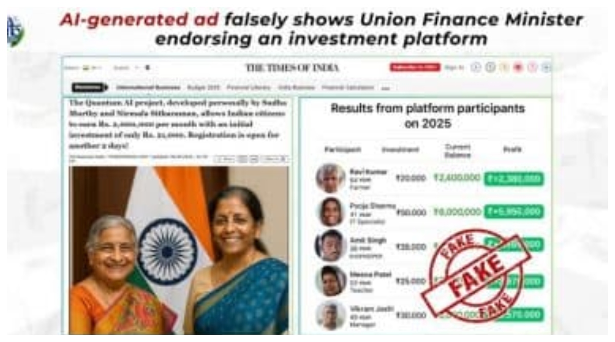 Fact Check: రూ. 20 వేల పెట్టుబడితో నెలకు రూ.20 లక్షలు సంపాదించవచ్చంటూ నిర్మలా సీతారామన్ పేరుతో న్యూస్ వైరల్, క్లారిటీ ఇచ్చిన PIB