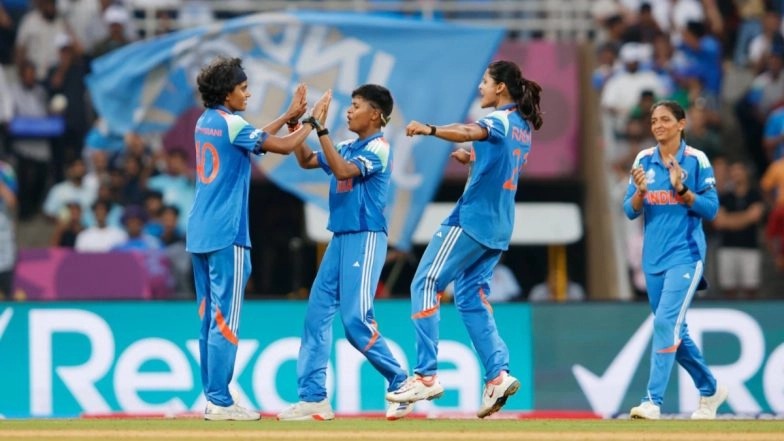 ICC Women's World Cup 2025: మూడోసారి ఫైనల్లోకి అడుగుపెట్టిన భారత మహిళలు, వన్డే ప్రపంచకప్ చరిత్రలోనే అత్యధిక లక్ష్యాన్ని ఛేదించిన బ్లూ ఉమెన్స్, శతకంతో ఆసీస్ బౌలర్ల భరతం పట్టిన జెమీమా రోడ్రిగ్స్