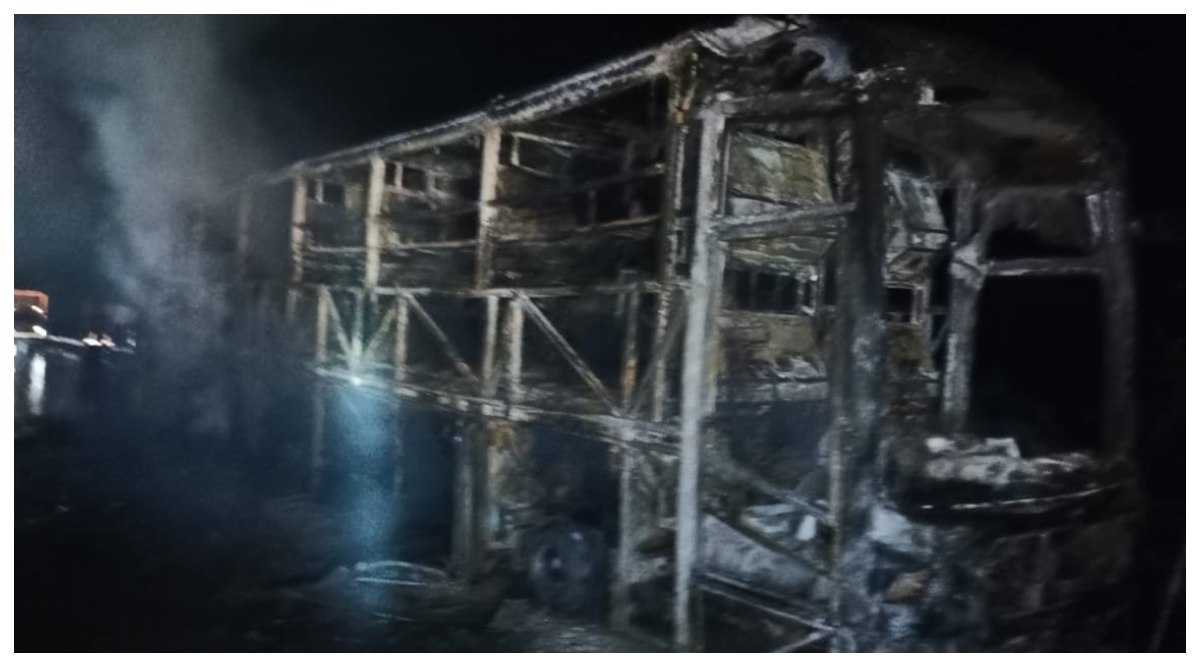 Kurnool Bus Fire Accident: కర్నూలు బస్సు ప్రమాదం, మృతుల కుటుంబాలకు 5 లక్షలు పరిహారం ప్రకటించిన తెలంగాణ ప్రభుత్వం, గాయపడిన వారికి రూ.2 లక్షల ఆర్థికసాయం