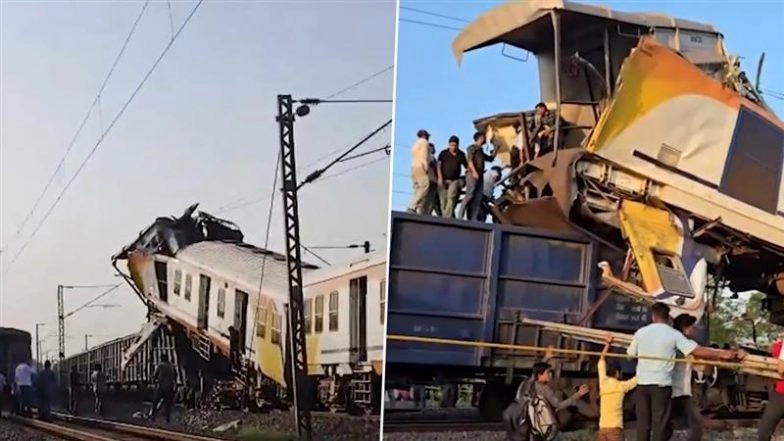 Chhattisgarh Train Accident: ఛత్తీస్‌గఢ్‌లో ఘోర రైలు ప్రమాదం, గూడ్స్‌ రైలును ఢీకొట్టిన కోర్బా ప్యాసింజర్‌, ఇద్దరికి గాయాలు, వీడియో ఇదిగో..
