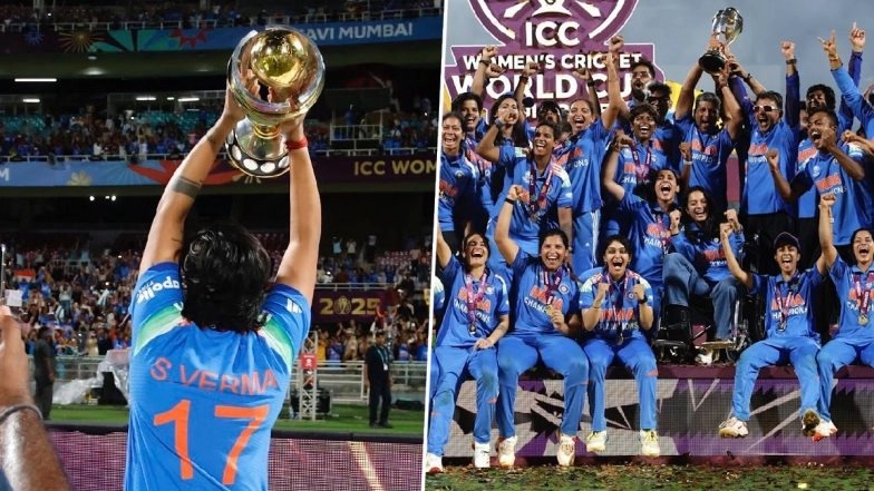 ICC Women’s World Cup 2025: తొలిసారి వన్డే ప్రపంచకప్‌ కైవసం చేసుకున్న భారత్, దేవుని ప్రణాళిక అంటూ హృదయానికి హత్తుకునే పోస్ట్ పెట్టిన షఫాలీ వర్మ, అభినందనల వెల్లువ