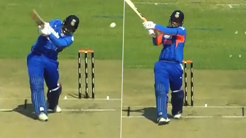 IND vs ZIM 2వ T20I: వీడియో ఇదిగో.. జింబాబ్వే బౌలర్ ని ఊచకోత కోసిన వైభవ్ సూర్యవంశీ.. ఒకే ఒవర్ లో 18 పరుగులు పిండిన యువకెరటం..