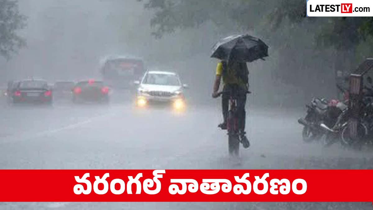 నేటి వాతావరణం : వరంగల్ వాతావరణ సూచన.. ఉరుములతో కూడిన చిరుజల్లుల అవకాశం.. బయటకు వెళ్లేవారు గొడుగు వెంట తీసుకెళ్లండి