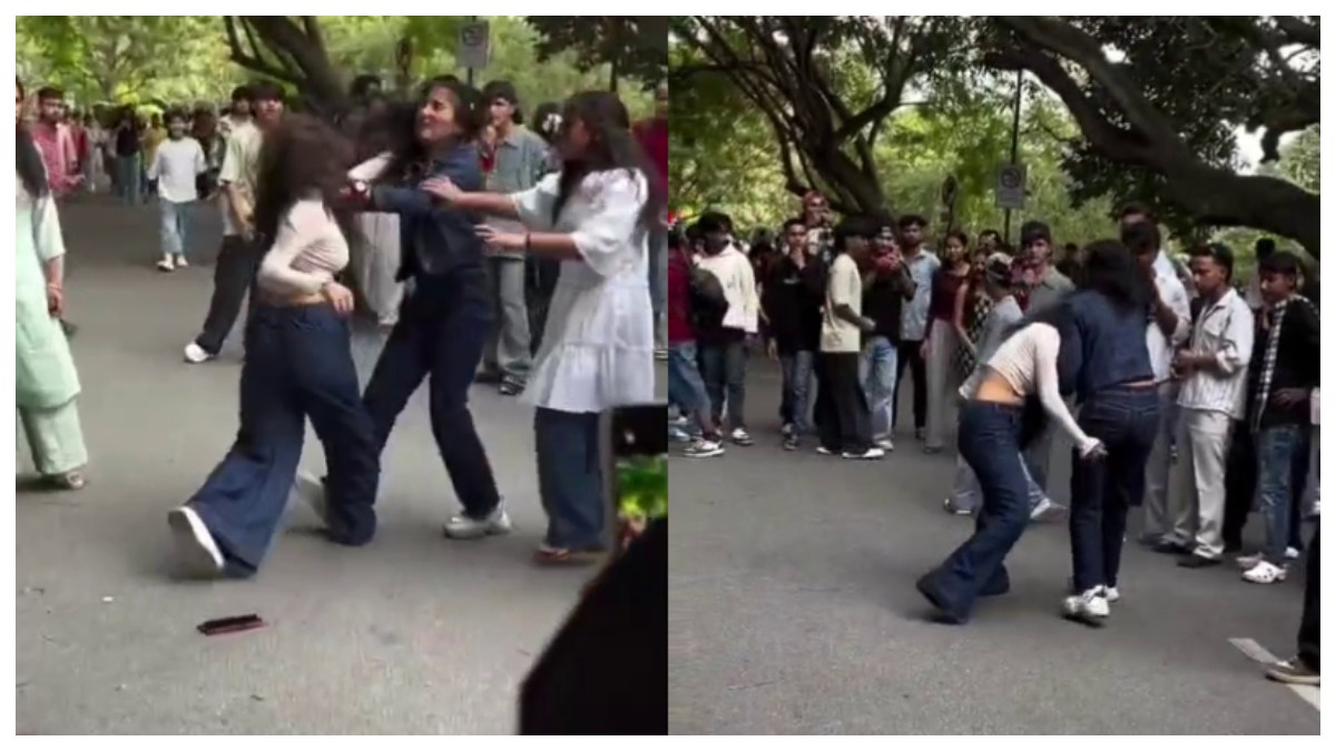 Viral Video: వీడియో ఇదిగో.. ప‌బ్లిక్‌లో జుట్లు ప‌ట్టుకొని, ఒకరిపై ఒకరు పిడిగుద్దులతో దాడి చేసుకున్న యువతులు.. బెంగళూరులోని కబ్బన్ పార్క్ వద్ద రీల్స్ విష‌యంలో ఇద్ద‌రి మ‌ధ్య గొడ‌వ‌