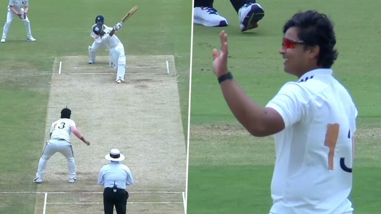 Vaibhav Sooryavanshi Bowling Video: వైభవ్ సూర్యవంశీ బౌలింగ్ వీడియో ఇదిగో.. రెండు కీలక వికెట్లు తీసిన ఈస్ట్ జోన్ కుర్రాడు..