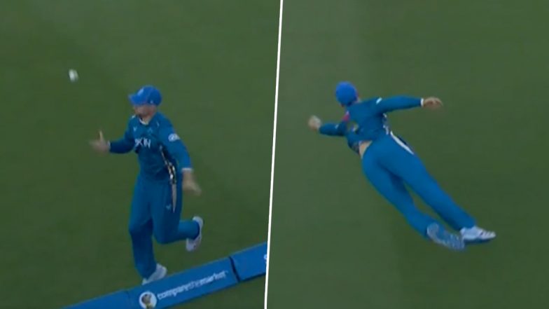 Will Jacks' Catch Video: విల్ జాక్స్ సూపర్‌మ్యాన్ క్యాచ్..చూస్తే వావ్ అనాల్సిందే.. లండన్ స్పిరిట్‌కు భారీ షాకిచ్చిన MI లండన్‌