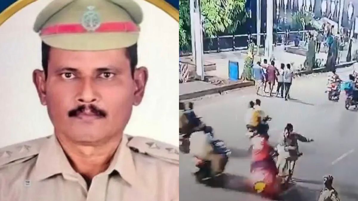 Ganesh Immersion Duty: వీడియో ఇదిగో.. ట్యాంక్‌బండ్‌పై పోలీసుని ఢీకొట్టిన బైక్.. నిమజ్జనం బందోబస్తులో ఉన్న ఎస్‌ఐ మృతి..