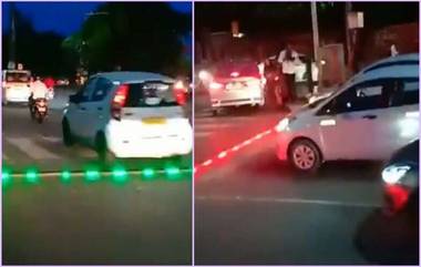 LED Speed breakers in HYD :పైన కాదు.. కింద చూడాలి. రోడ్డుపైనే ట్రాఫిక్ సిగ్నల్స్.  ఇండియాలోనే తొలిసారిగా హైదరాబాద్ లో ట్రాఫిక్ పోలీసుల వినూత్న ప్రయోగం