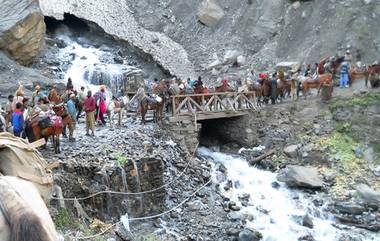 Amarnath Yarta: మూడేళ్ల తర్వాత మొదలైన అమర్నాథ్ యాత్ర, మంచులింగాన్ని దర్శించుకున్న యాత్రికుల తొలిబ్యాచ్, కట్టుదిట్టమైన భద్రత మధ్య నడుస్తున్న యాత్ర, అడుగడుగునా భద్రత, డ్రోన్లతో పహారా