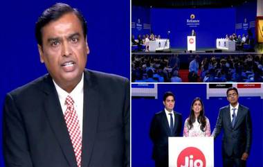 Jio Giga Fiber:  కొత్త సినిమా విడుదలైతే సినిమా థియేటర్‌కు వెళ్లాల్సిన పని లేదు, రిలీజ్ రోజున నేరుగా మీ ఇంట్లో మీ టీవీలోనే సినిమా చూసేయచ్చు. మరో సంచలనాన్ని ప్రకటించిన ముఖేశ్ అంబానీ.