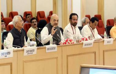 Amit Shah Review Meeting On LWE: 'నక్సల్స్ ఎరివేత' అంశంపై రాష్ట్రాల ముఖ్యమంత్రులతో కేంద్ర హోంశాఖ మంత్రి అమిత్ షా కీలక సమావేశం. తెలంగాణ సీఎం కేసీఆర్ గైర్హాజరు.