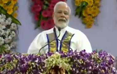 PM Modi In Chennai: తమిళ భాషపై మోడీ పొగడ్తల వర్షం, అమిత్ షా ‘‘హిందీ ’’వ్యాఖ్యలు చల్లార్చడానికేనా ? హౌడీ మోడీలో తమిళం మారుమోగిందంటూ ప్రశంసలు, దక్షిణాదిన మోగుతున్న నమో నినాదాలు, చెన్నైలో ఘన స్వాగతం పలికిన బిజెపి శ్రేణులు