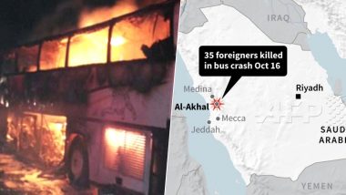Saudi Arabia Bus Accident: సౌదీలో ఘోర బస్సు ప్రమాదం, 35 మంది మృతి, మృతుల్లో అందరూ విదేశీ యాత్రికులే,  బస్సు ప్రమాదంపై దిగ్భ్రాంతిని వ్యక్తం చేసిన భారత ప్రధాని నరేంద్ర మోదీ