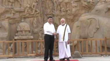 PM Modi With Lungi: మరోసారి పంచె కట్టులో అదరగొట్టిన మోడీ, మహాబలిపురంలో జిన్‌పింగ్‌కు ఘన స్వాగతం, సోషల్ మీడియాలో వైరల్ అవుతున్న ఫోటోలు