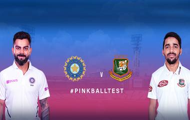 Pink Ball Test Day-Night: ఈడెన్ గార్డెన్స్‌లో విరబూసిన గులాబీ, భారత క్రికెట్‌లో చారిత్రాత్మక ఘట్టం, తొలిసారి డే-నైట్ టెస్టుకు వేదికైన కోల్‌కతా, ప్రేక్షకులతో పూర్తిగా నిండిపోయిన స్టేడియం