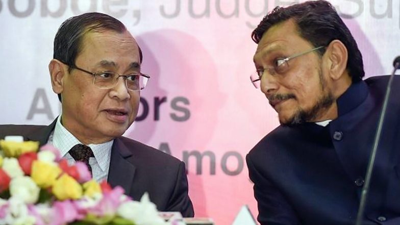 CJI Ranjan Gogoi's LWD: జస్టిస్ రంజన్ గొగోయ్కి ఈరోజే చివరి పనిదినం, నవంబర్ 17న పదవీ విరమణ, అదేరోజు చీఫ్ జస్టిస్గా బాధ్యతలు స్వీకరించనున్న ఎస్.ఎ.బాబ్డే CJI Ranjan Gogoi's LWD: జస్టిస్ రంజన్ గొగోయ్కి ఈరోజే చివరి పనిదినం, నవంబర్ 17న పదవీ విరమణ, అదేరోజు చీఫ్ జస్టిస్గా బాధ్యతలు స్వీకరించనున్న ఎస్.ఎ.బాబ్డే
