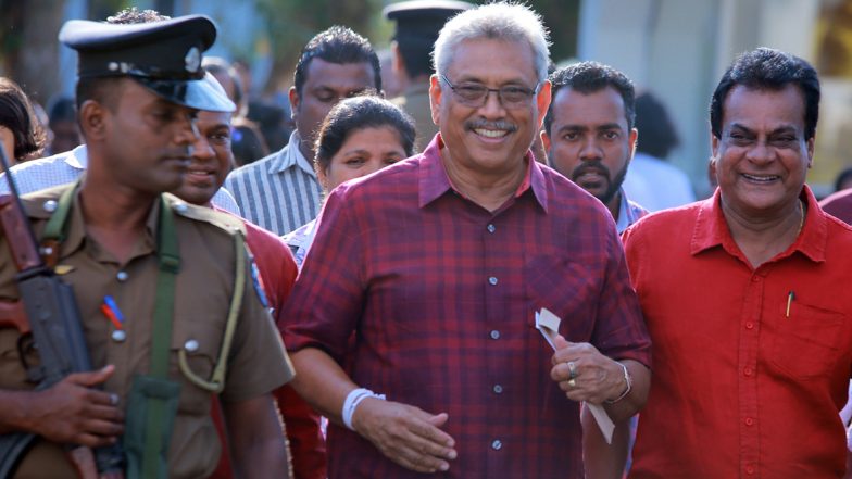 Sri Lanka: శ్రీలంక నూతన అధ్యక్షుడిగా గోటబయ రాజపక్స, అధ్యక్ష పీఠం కోసం జరిగిన ఎన్నికల్లో గోటబయ సారత్యంలోని ఎస్ఎల్పిపి పార్టీ ఘన విజయం Sri Lanka: శ్రీలంక నూతన అధ్యక్షుడిగా గోటబయ రాజపక్స, అధ్యక్ష పీఠం కోసం జరిగిన ఎన్నికల్లో గోటబయ సారత్యంలోని ఎస్ఎల్పిపి పార్టీ ఘన విజయం