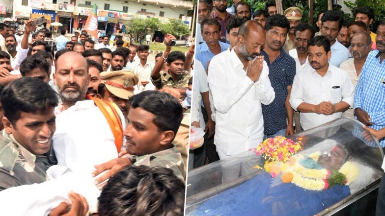 Telangana RTC Strike: కార్మికులు చనిపోతున్నా కేసీఆర్లో చలనం లేదు, ఎంపీని అని చూడకుండా పోలీసులు మెడపట్టి తొసేశారు, డ్రైవర్ బాబు అంతిమయాత్రలో ఉద్రిక్తత, హైకోర్టులో కేసు మరోసారి వాయిదా Telangana RTC Strike: కార్మికులు చనిపోతున్నా కేసీఆర్లో చలనం లేదు, ఎంపీని అని చూడకుండా పోలీసులు మెడపట్టి తొసేశారు, డ్రైవర్ బాబు అంతిమయాత్రలో ఉద్రిక్తత, హైకోర్టులో కేసు మరోసారి వాయిదా