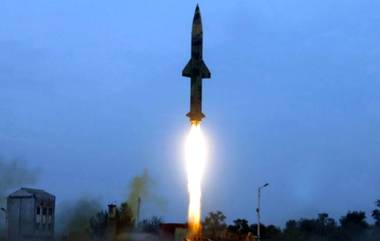 Prithvi-II Ballistic Missile: ఒడిశా తీరం నుంచి పృథ్వీ-2 బాలిస్టిక్ క్షిపణి రాత్రి వేళ ప్రయోగాన్ని విజయవంతంగా నిర్వహించిన భారత్, ఈ క్షిపణి ప్రయోగం చేపట్టడం ఈ ఏడాదిలో ఇది రెండో సారి